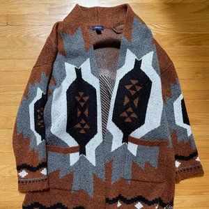 Pattern Knit Cardigan